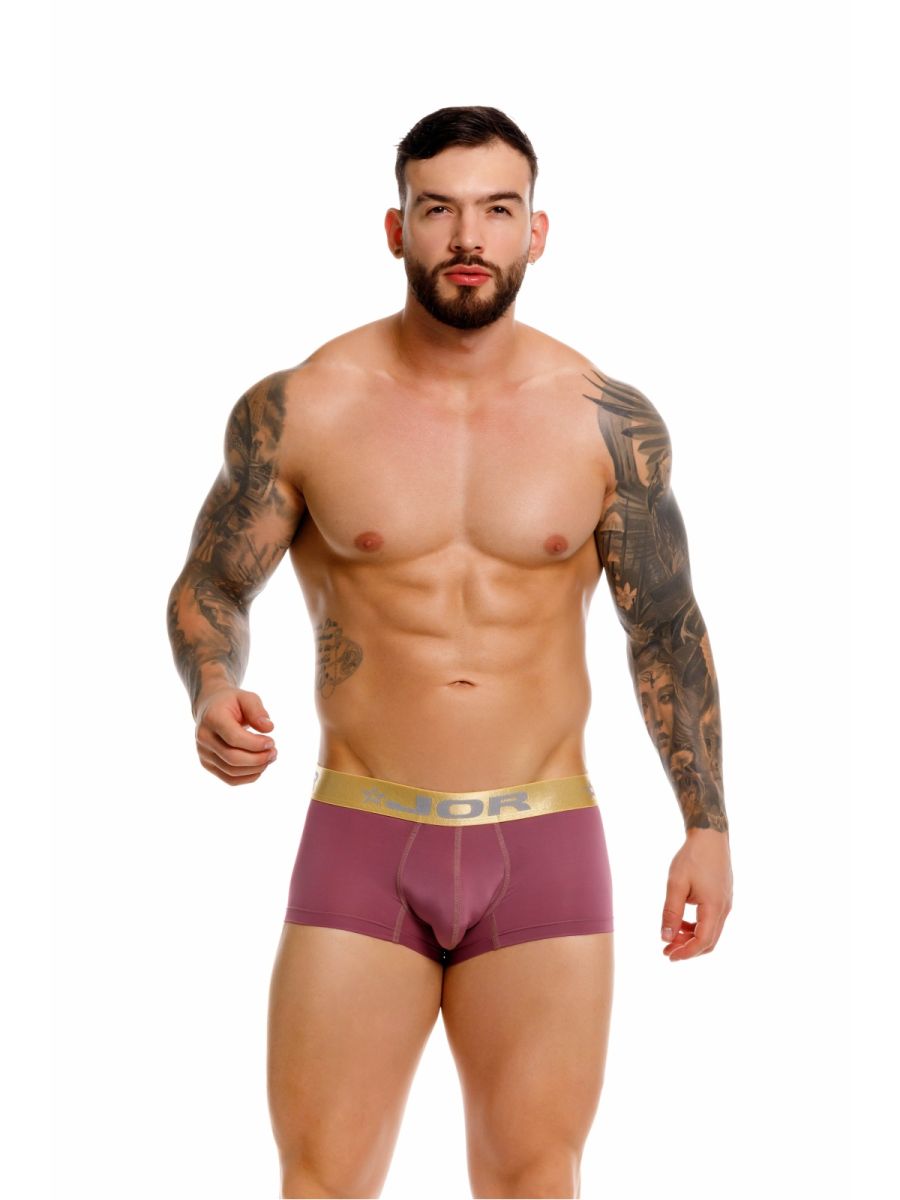 JOR Men's Underwear 2326 Soho Trunks Color Wine