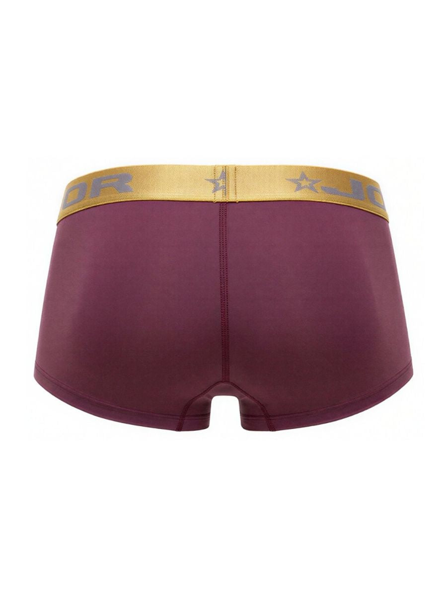 JOR Men's Underwear 2326 Soho Trunks Color Wine