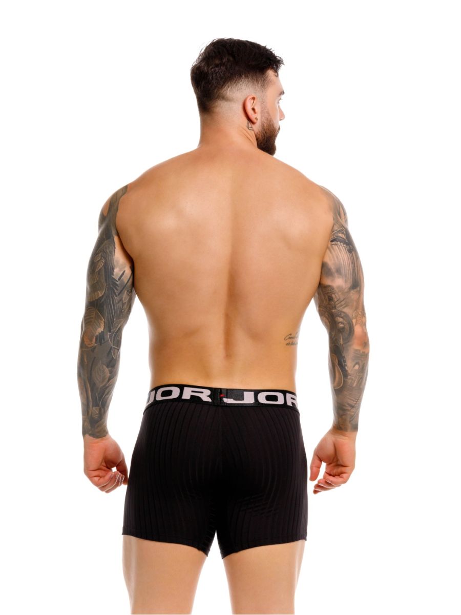 JOR Men's Underwear 2329 Cronos Boxer Briefs Color Black