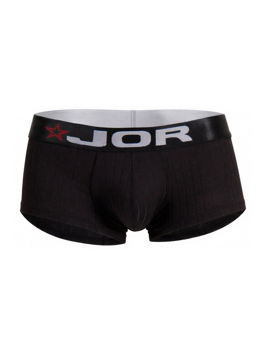 JOR Men's Underwear 2330 Cronos Trunks Color Black