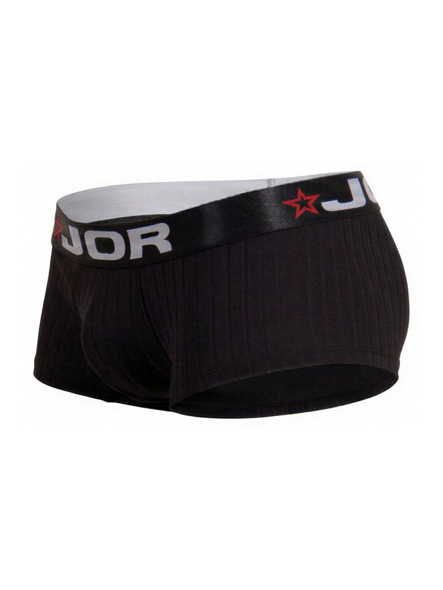 JOR Men's Underwear 2330 Cronos Trunks Color Black