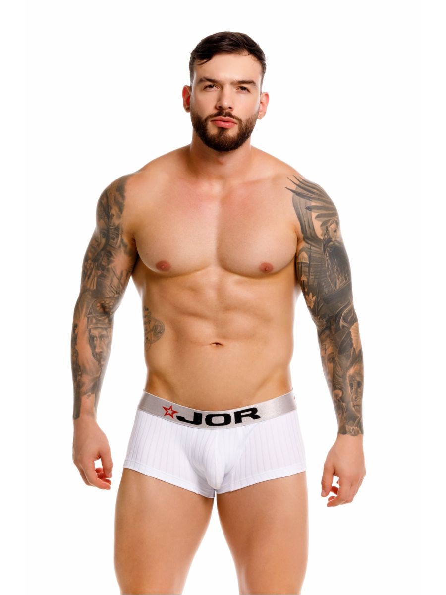 JOR Men's Underwear 2330 Cronos Trunks Color White