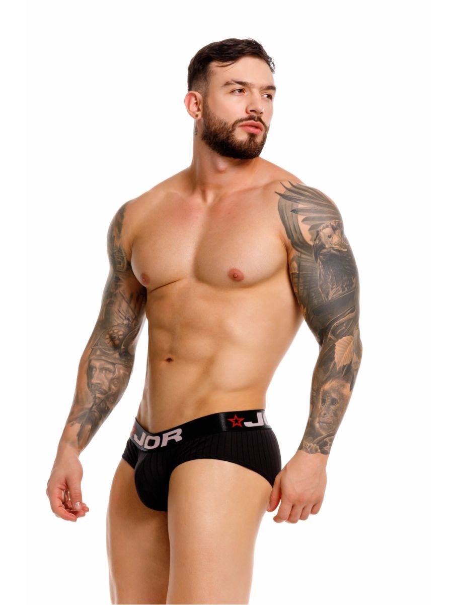 JOR Men's Underwear 2331 Cronos Briefs Color Black