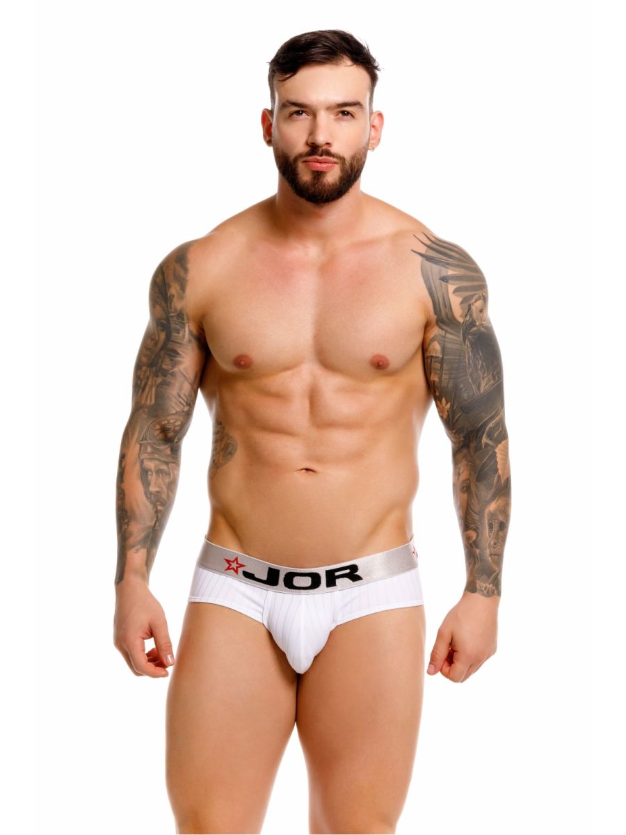 JOR Men's Underwear 2331 Cronos Briefs Color White