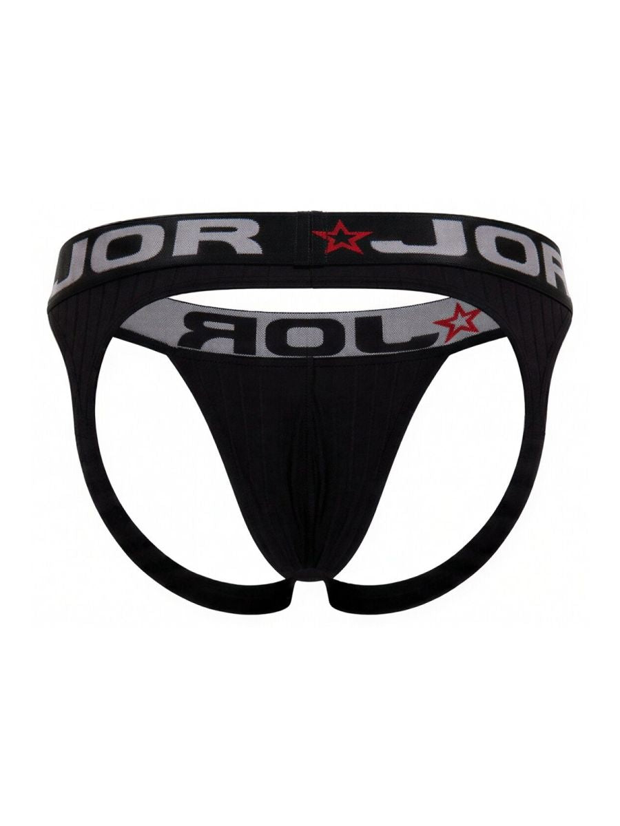 JOR Men's Underwear 2332 Cronos Jockstrap Color Black