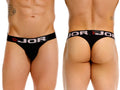 JOR Men's Underwear 2333 Cronos Thongs Color Black