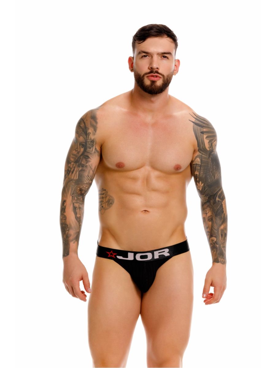 JOR Men's Underwear 2333 Cronos Thongs Color Black