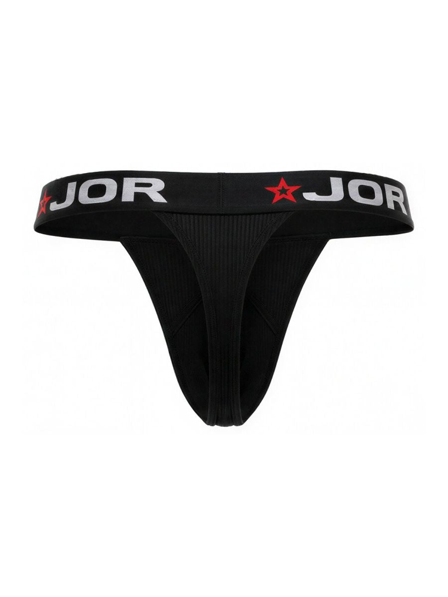 JOR Men's Underwear 2333 Cronos Thongs Color Black