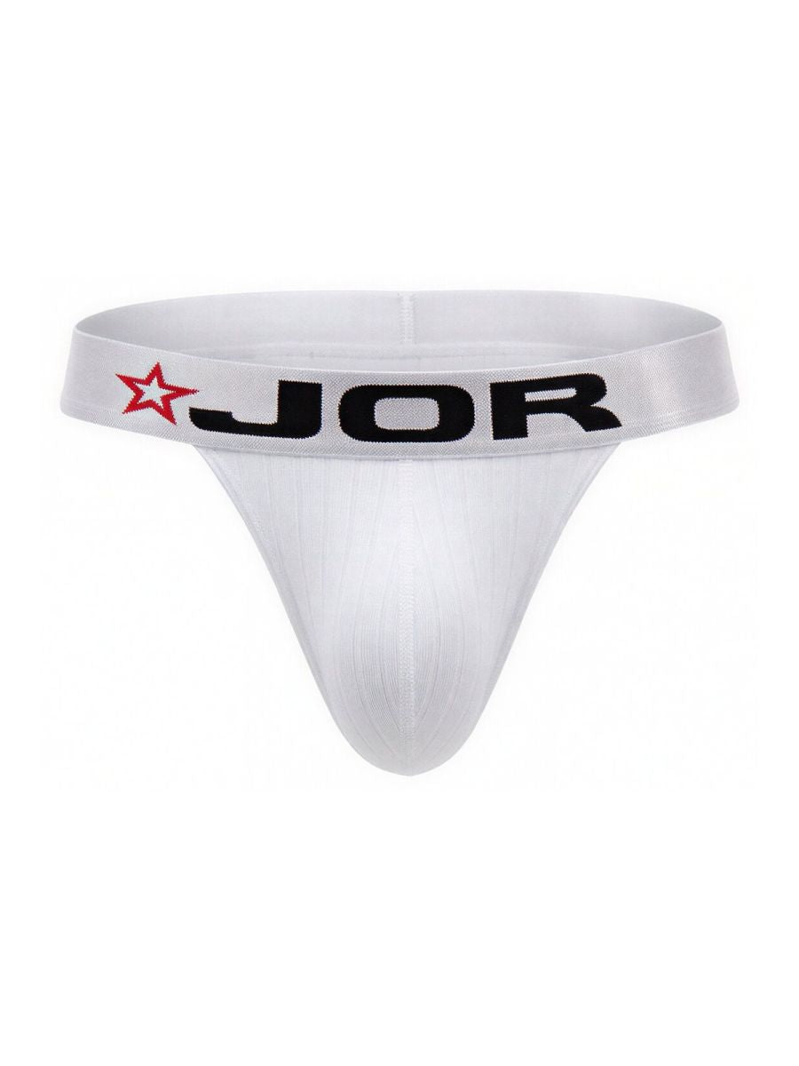 JOR Men's Underwear 2333 Cronos Thongs Color White