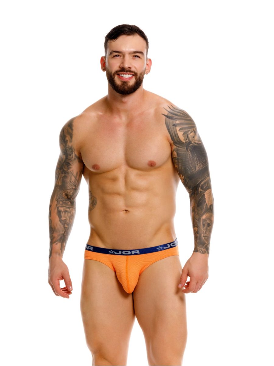 JOR Men's Underwear 2346 Cannes Bikini Color Orange