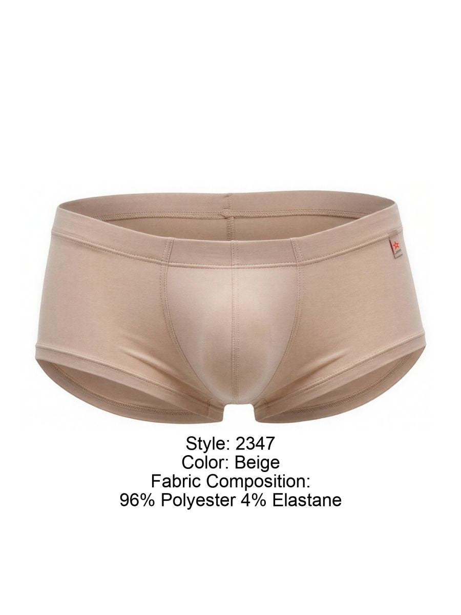 JOR Men's Underwear 2347 Invisible Trunks Color Beige