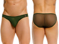 JOR Men's Underwear 2353 Origin Bikini Color Green