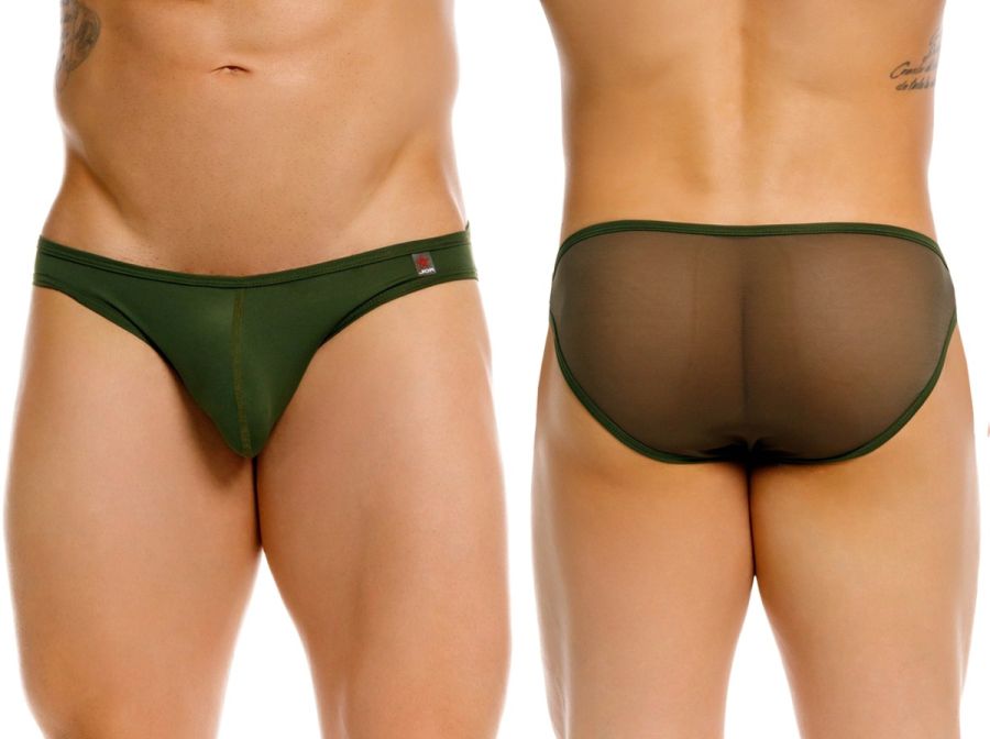 JOR Men's Underwear 2353 Origin Bikini Color Green