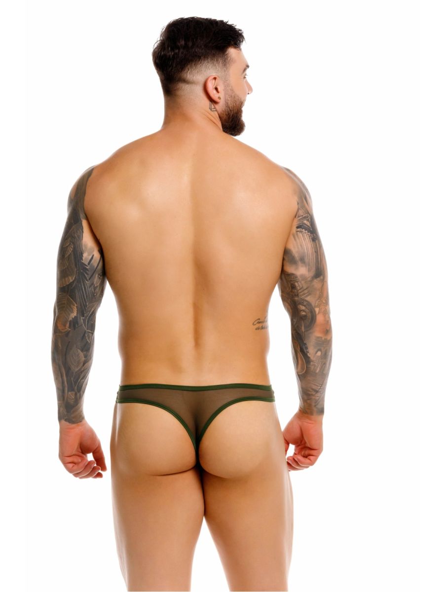 JOR Men's Underwear 2354 Origin Thongs Color Green