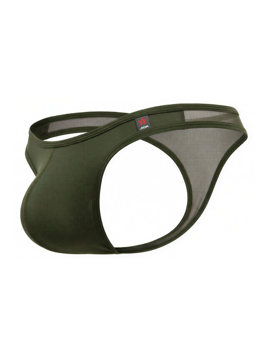 JOR Men's Underwear 2354 Origin Thongs Color Green