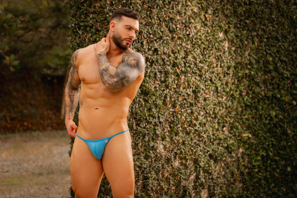 JOR Men's Underwear 2358 Axel Bikini Color Turquoise