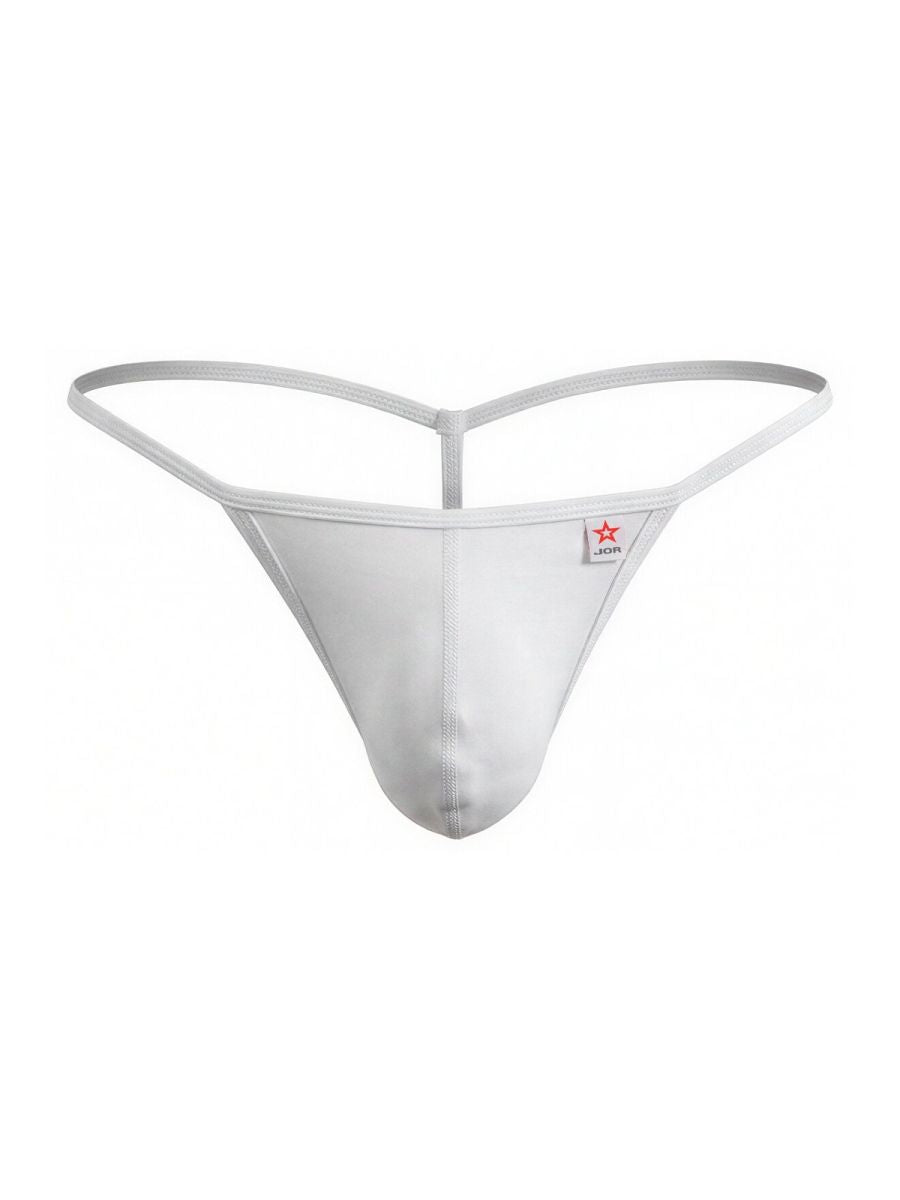 JOR Men's Underwear 2359 Axel G-String Color White