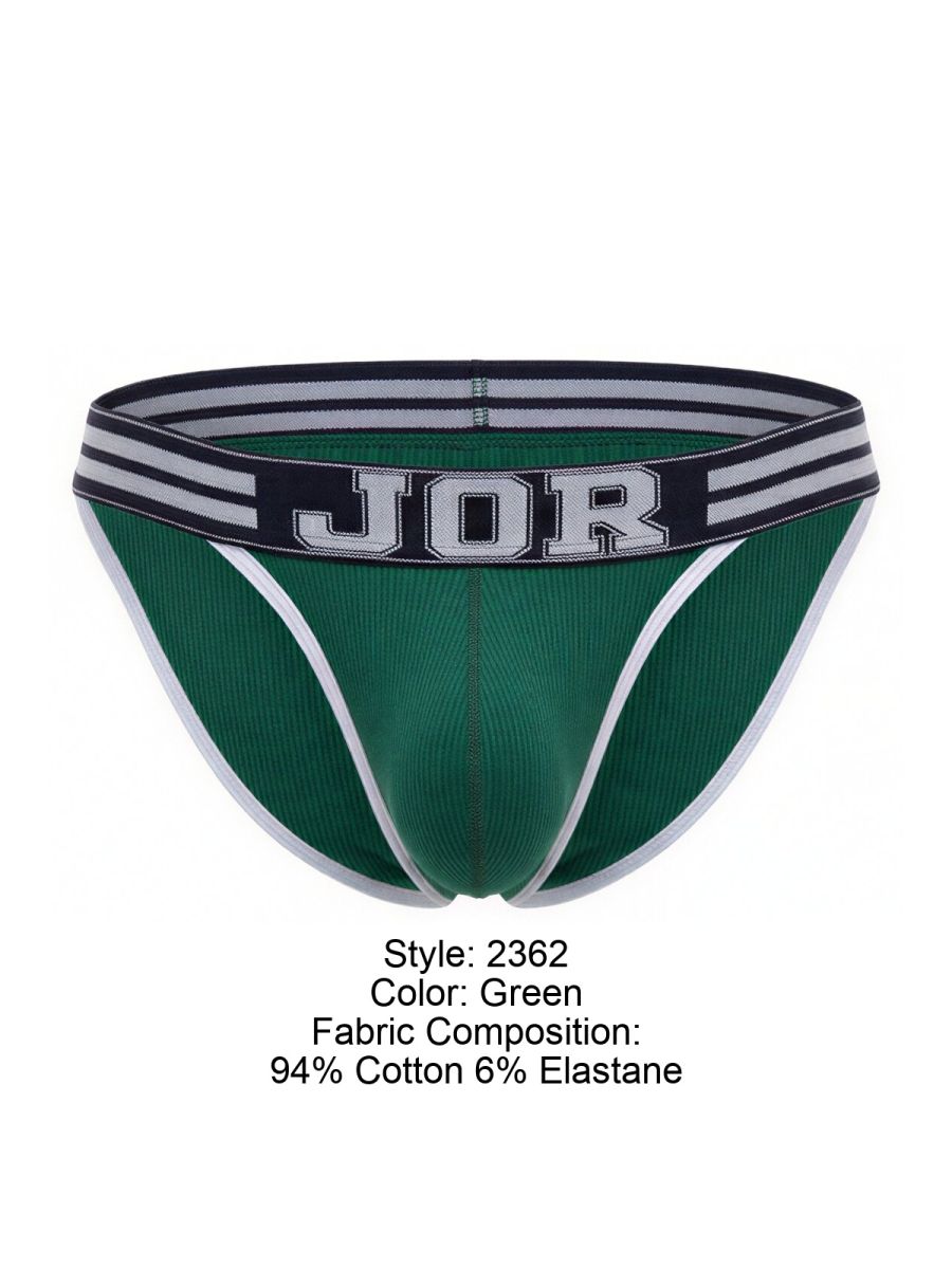 JOR Men's Underwear 2362 Rush Bikini Color Green