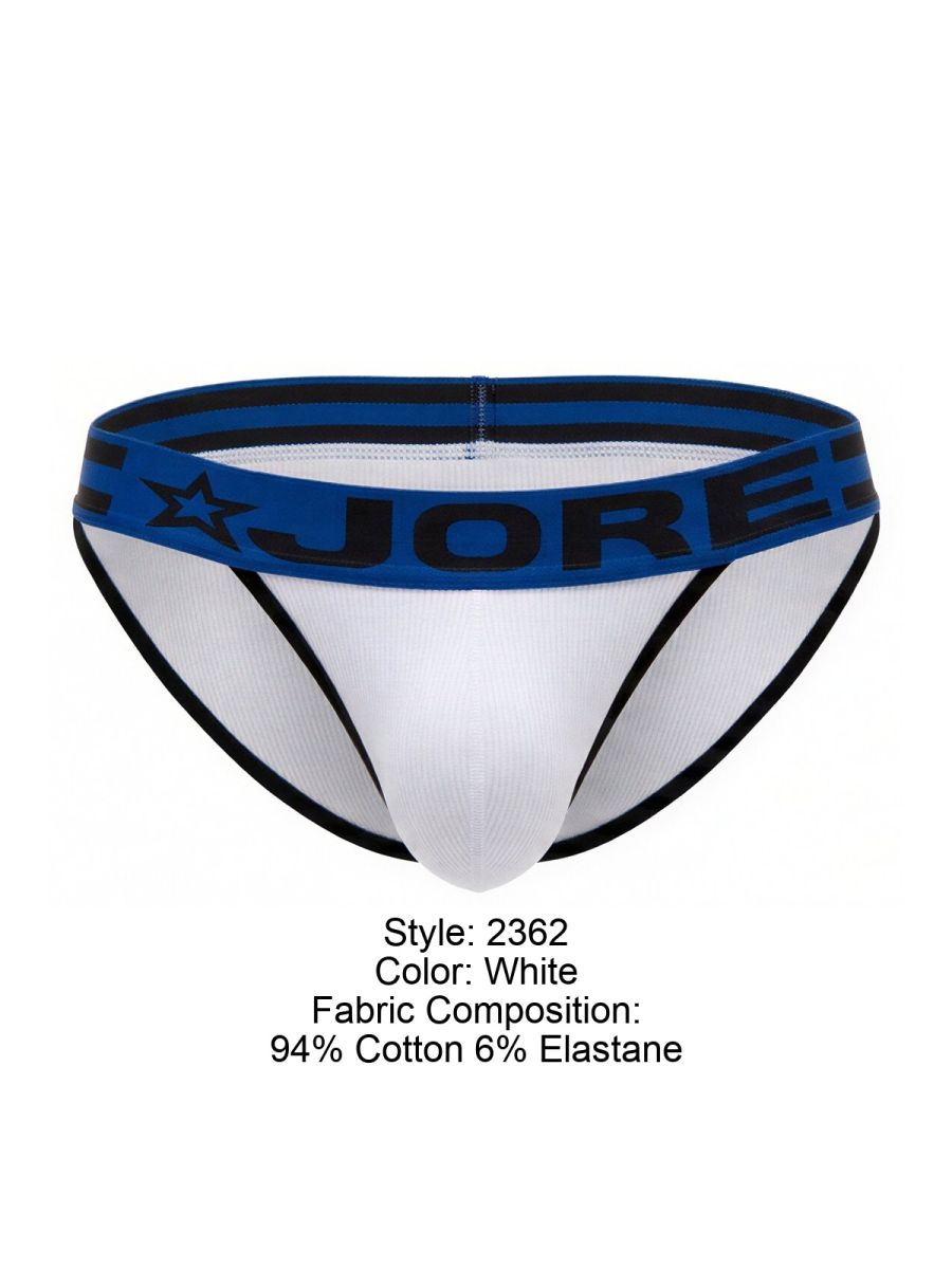 JOR Men's Underwear 2362 Rush Bikini Color White