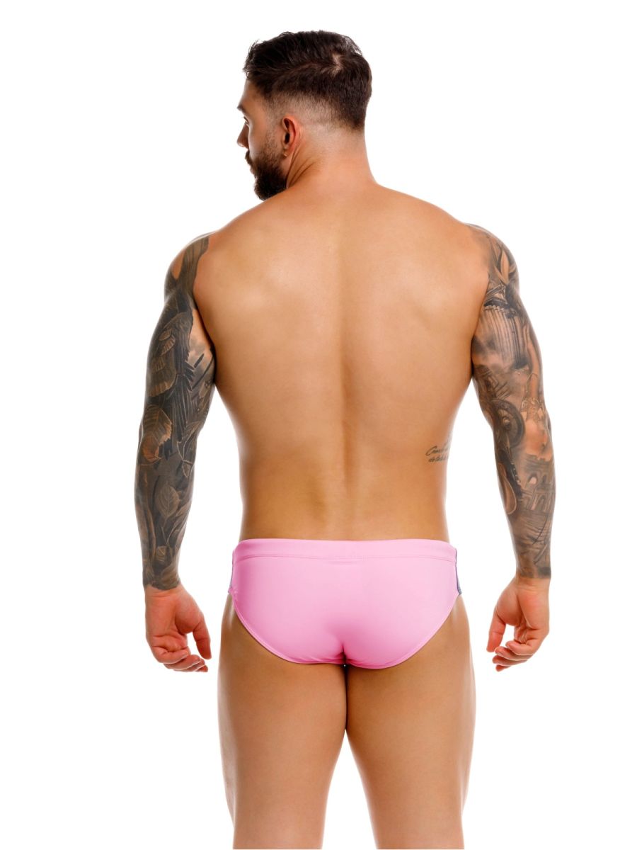 JOR Men's active and swimwear 2384 Wind Swim Briefs Color Pink