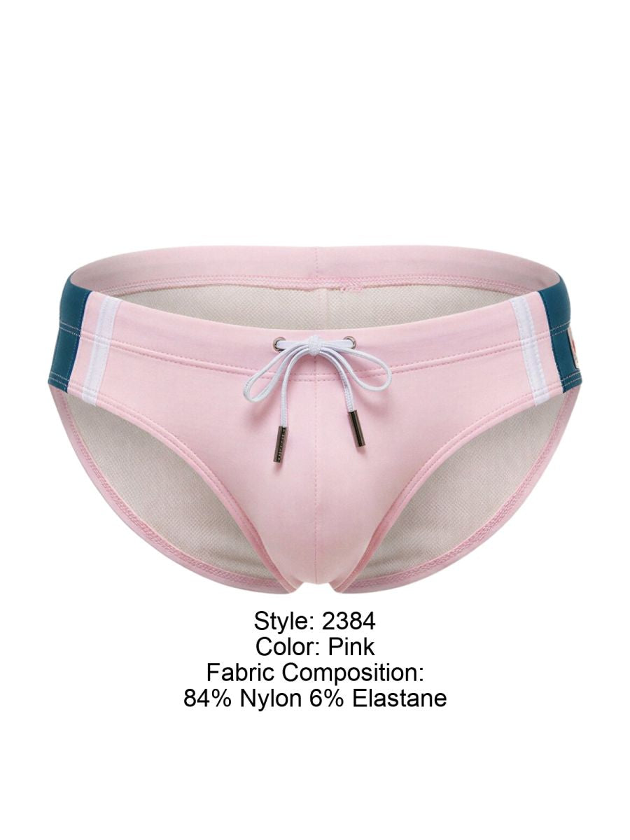 JOR Men's active and swimwear 2384 Wind Swim Briefs Color Pink