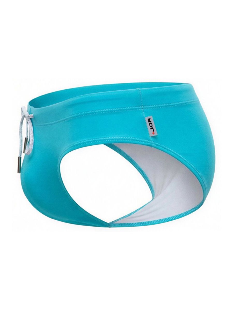 JOR Men's active and swimwear 2387 Travel Swim Briefs Color Turquoise