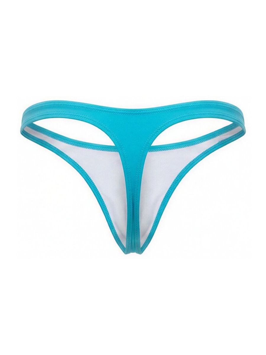 JOR Men's Underwear 2389 Travel Swim Thongs Color Turquoise