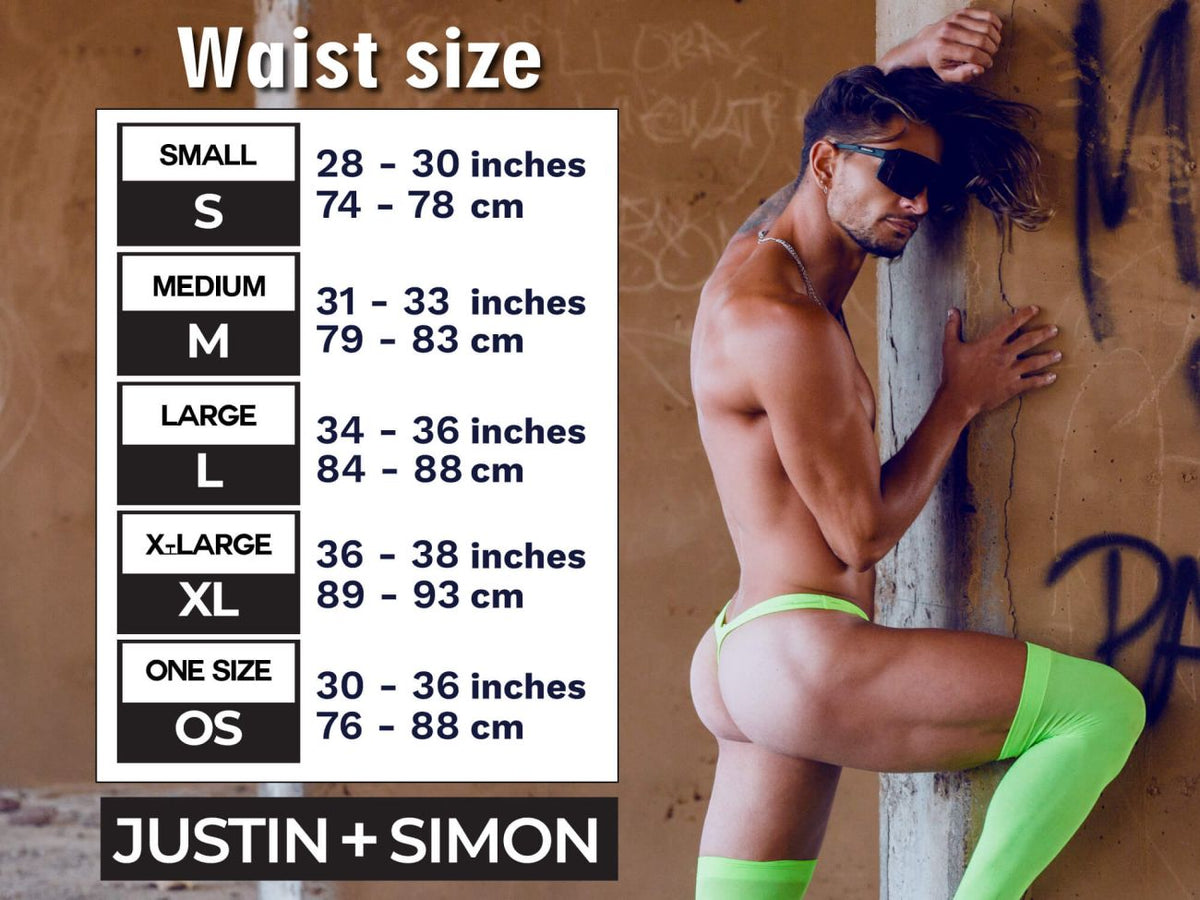 JUSTIN+SIMON Men's Underwear XSJ08 Classic Trunks Color Yellow