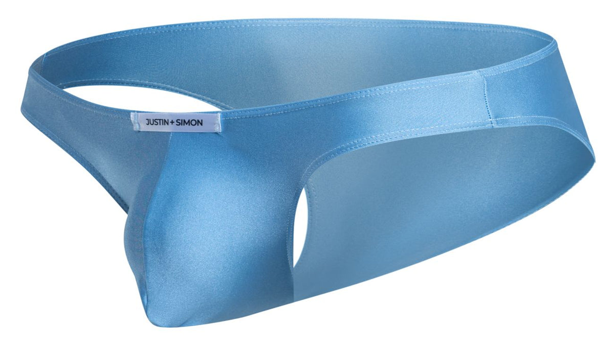JUSTIN+SIMON Men's Underwear XSJ01 Classic Bikini Color Baby Blue