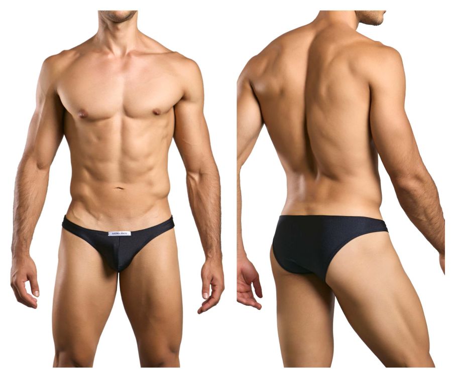 JUSTIN+SIMON Men's Underwear XSJ01 Classic Bikini Color Black