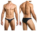 JUSTIN+SIMON Men's Underwear XSJ01 Classic Bikini Color Black