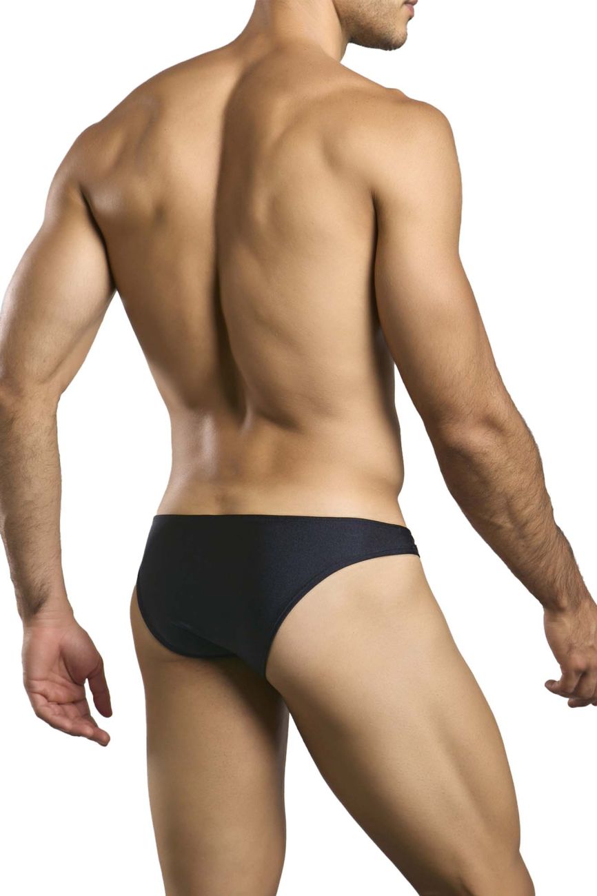 JUSTIN+SIMON Men's Underwear XSJ01 Classic Bikini Color Black