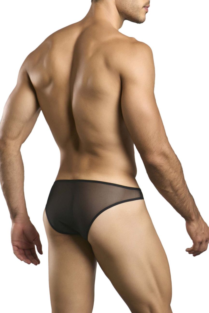 JUSTIN+SIMON Men's Underwear XSJ01 Classic Bikini Color Black