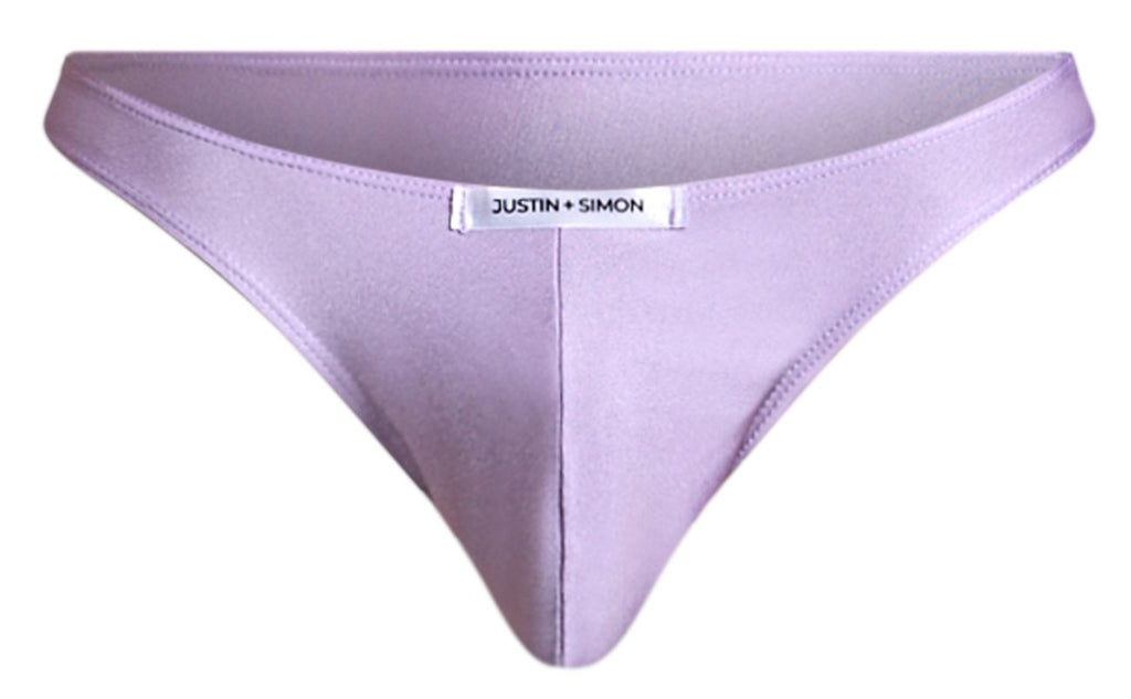 JUSTIN+SIMON Men's Underwear XSJ01 Classic Bikini Color Lilac