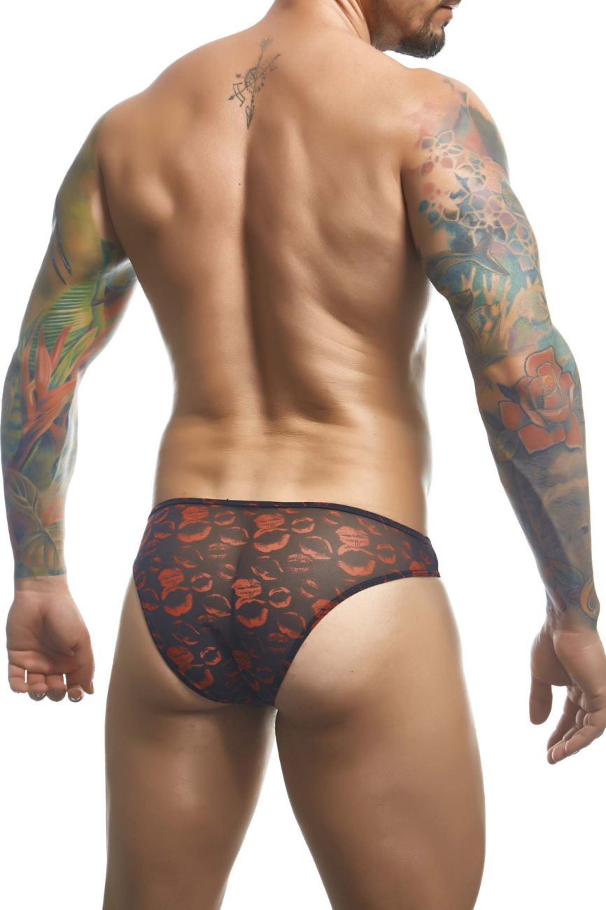 JUSTIN+SIMON Men's Underwear XSJ01 Classic Bikini Color Lips