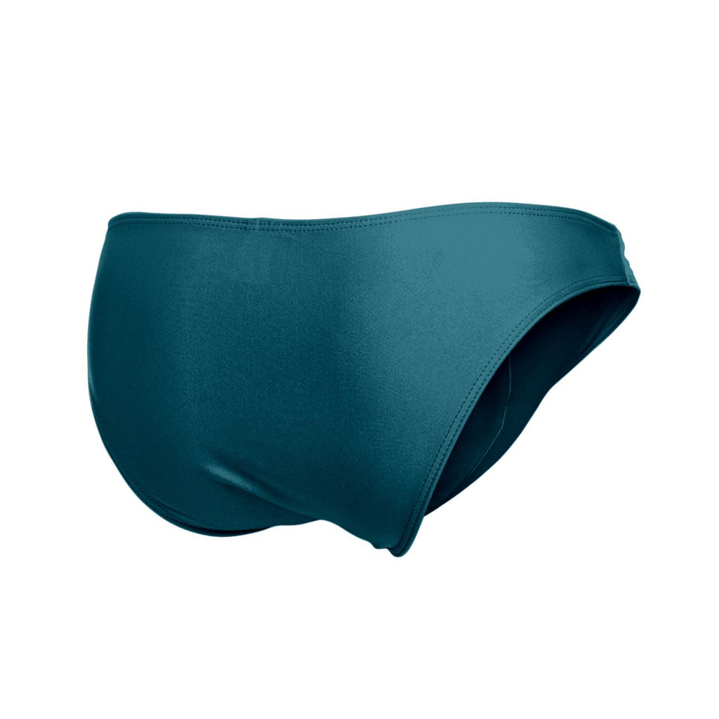 JUSTIN+SIMON Men's Underwear XSJ01 Classic Bikini Color Opal Green
