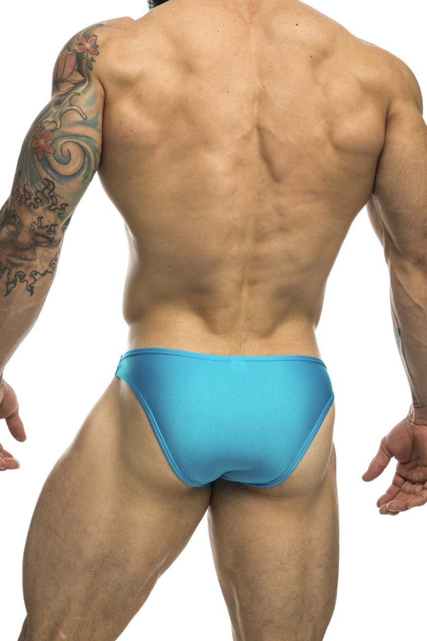 JUSTIN+SIMON Men's Underwear XSJ01 Classic Bikini Color Turquoise