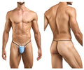 JUSTIN+SIMON Men's Underwear XSJ02 Classic G-String Color Baby Blue