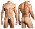 JUSTIN+SIMON Men's Underwear XSJ02 Classic G-String Bulge Color Black