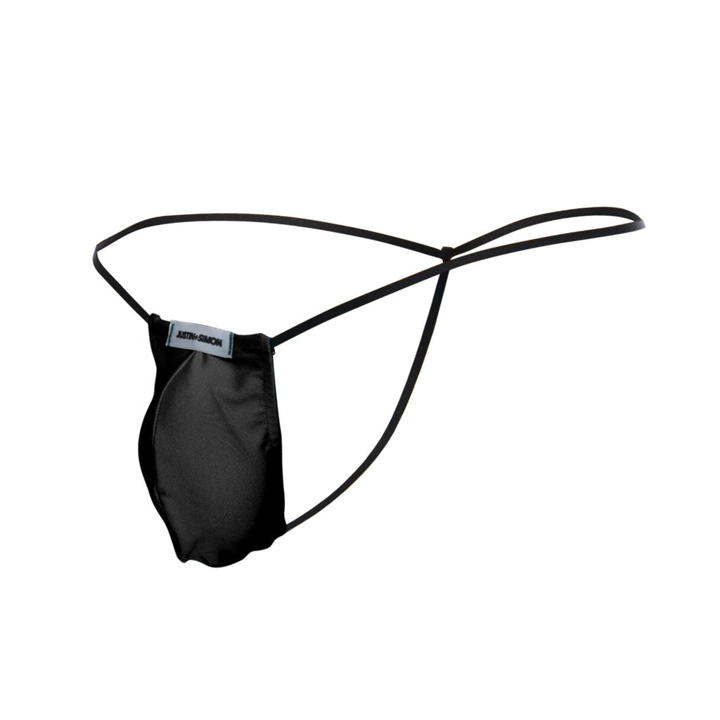 JUSTIN+SIMON Men's Underwear XSJ02 Classic G-String Bulge Color Black
