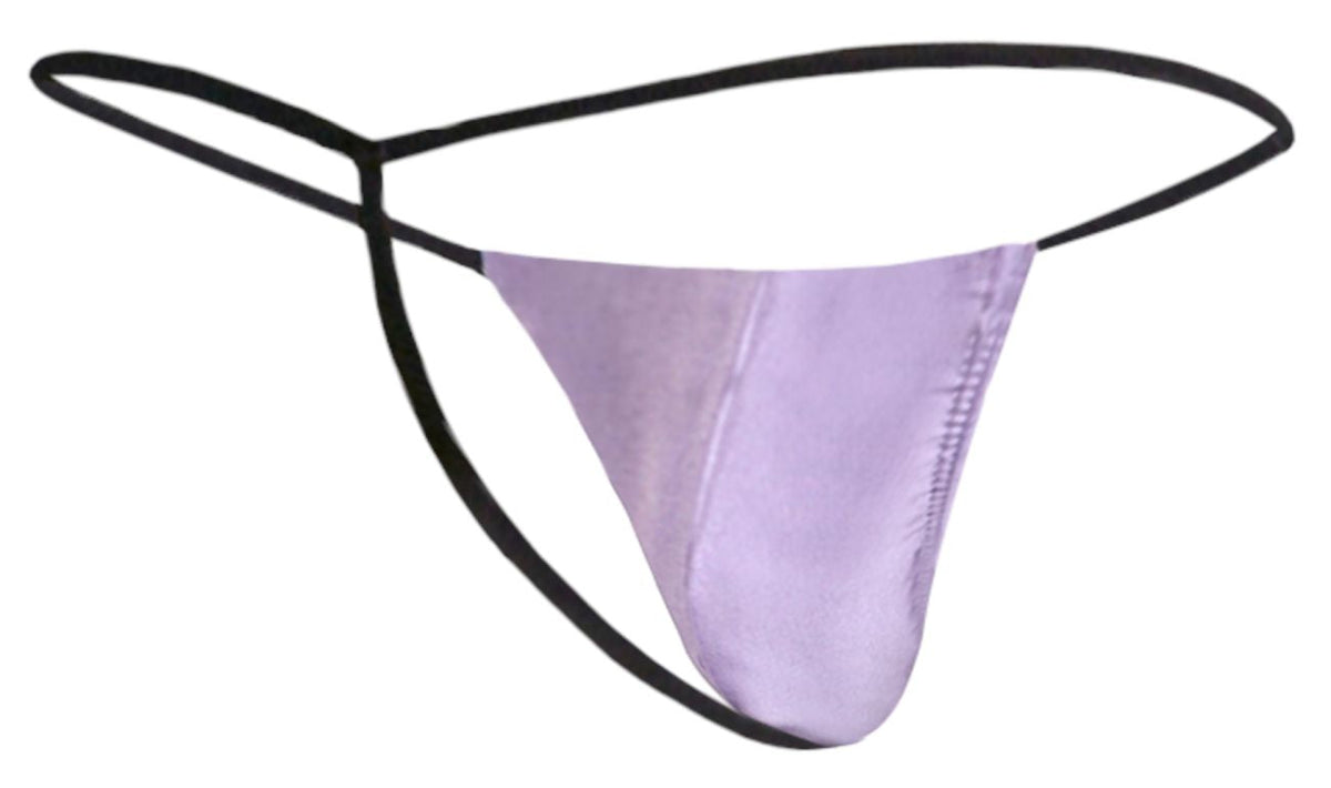JUSTIN+SIMON Men's Underwear XSJ02 Classic G-String Color Lilac