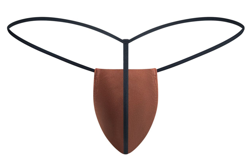 JUSTIN+SIMON Men's Underwear XSJ02 Classic G-String Color Ochre