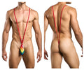 JUSTIN+SIMON Men's Underwear XSJ04 Sling Color Pride Flag