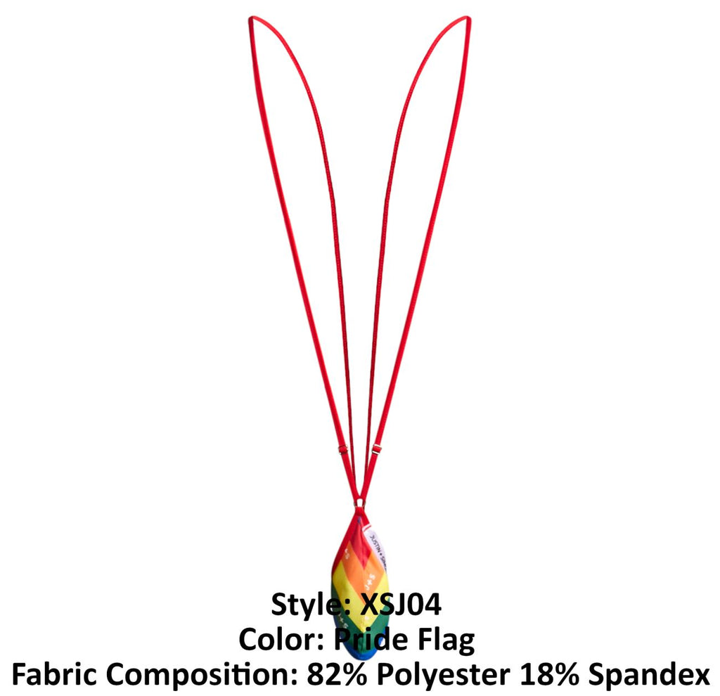 JUSTIN+SIMON Men's Underwear XSJ04 Sling Color Pride Flag