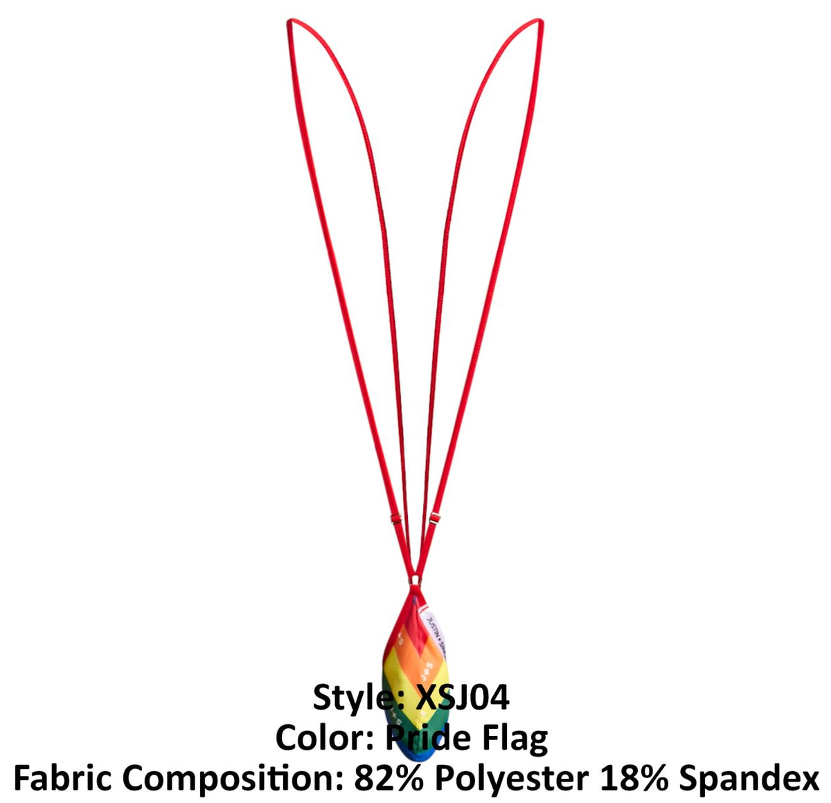 JUSTIN+SIMON Men's Underwear XSJ04 Sling Color Pride Flag