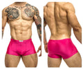 JUSTIN+SIMON Men's Underwear XSJ08 Classic Trunks Color Hot Pink