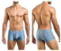 JUSTIN+SIMON Men's Underwear XSJ08 Classic Boxer Color Metal Green