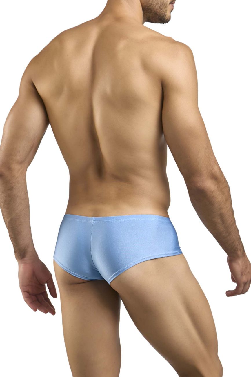 JUSTIN+SIMON Men's Underwear XSJ13 Cheeky Bulge Boxer Color Baby Blue