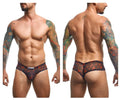 JUSTIN+SIMON Men's Underwear XSJ22 Cheek Briefs Color Lips