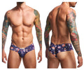 JUSTIN+SIMON Men's Underwear XSJ22 Cheek Briefs Color Mexico
